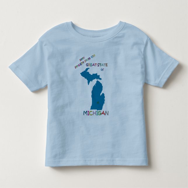 Camiseta Infantil Michigan (Frente)