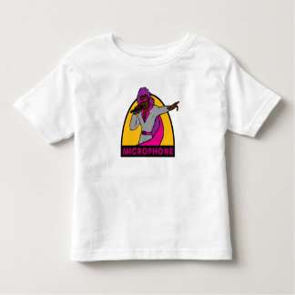 Camiseta Infantil Microfone - criança