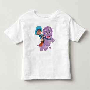 Camiseta Infantil Miguel e Tango Dino Ranch