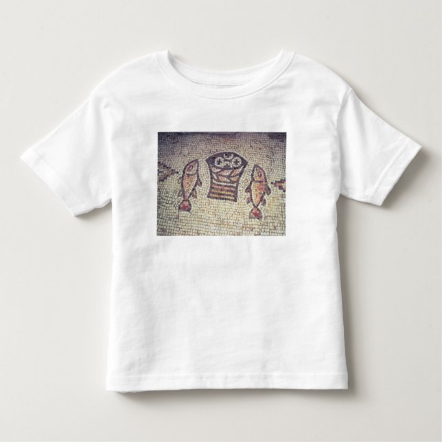 Camiseta Infantil Milagre do pão e dos peixes (Frente)
