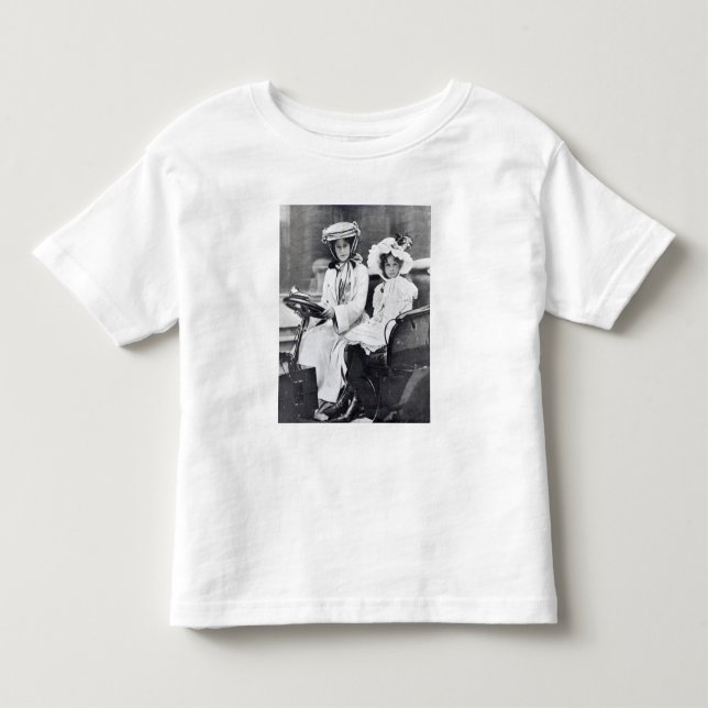 Camiseta Infantil Millicent Duquesa de Sutherland e sua filha (Frente)