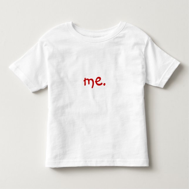 Camiseta Infantil mim (Frente)