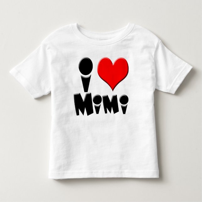 Camiseta Infantil Mim Luv Mimi (Frente)