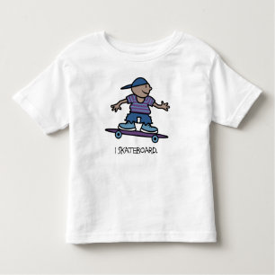 Camiseta Infantil Mim miúdos do skate