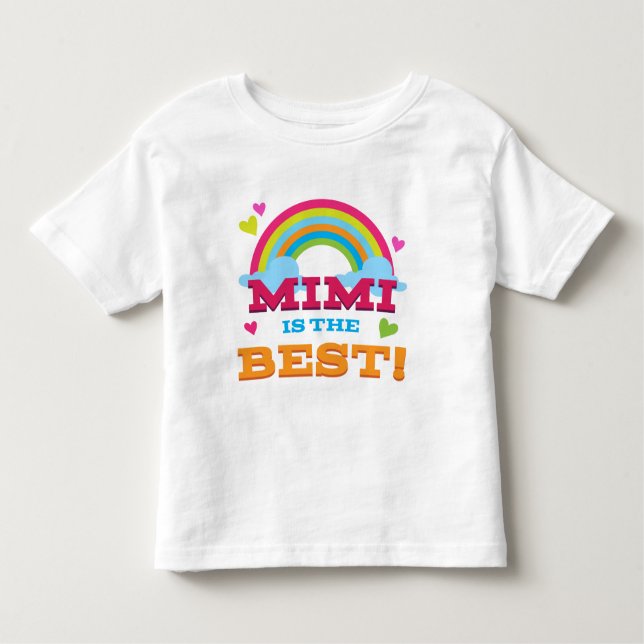Camiseta Infantil Mimi é o melhor (Frente)