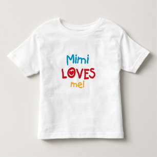 Camiseta Infantil Mimi me ama T-shirts e presentes
