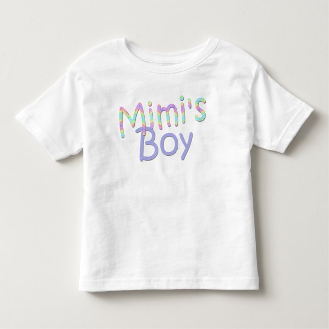Camiseta Infantil Mimis Boy Toddler Shirt (Frente)