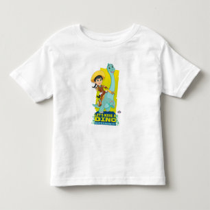 Camiseta Infantil Min & Clover   Fazendo uma Diferença Dino