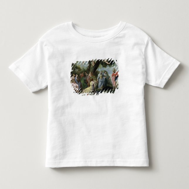 Camiseta Infantil Minerva com os musas (Frente)