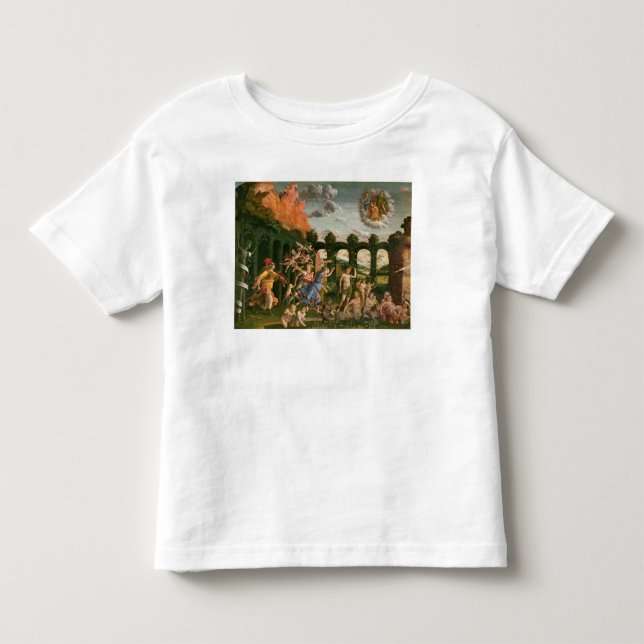 Camiseta Infantil Minerva que persegue os vícios (Frente)