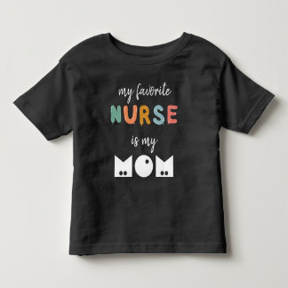 Camiseta Infantil Minha Enfermeira Favorita É Minha Mamãe Personaliz