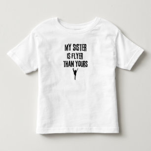 Camiseta Infantil Minha Irmã é Mais Radical do que a Sua