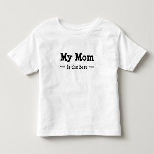 Camiseta Infantil Minha mãe é a melhor