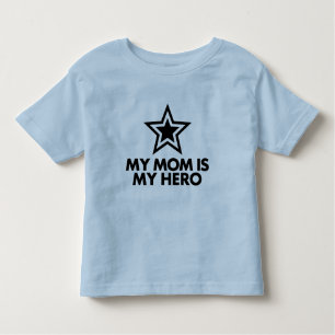 Camiseta Infantil Minha Mãe É Minha Herói
