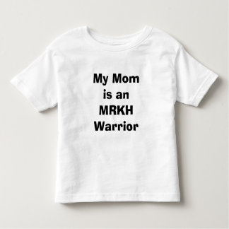 Camiseta Infantil Minha mamã é uma criança T do guerreiro de MRKH