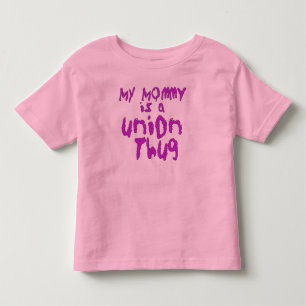 Camiseta Infantil Minha mamãe é um vândalo da união