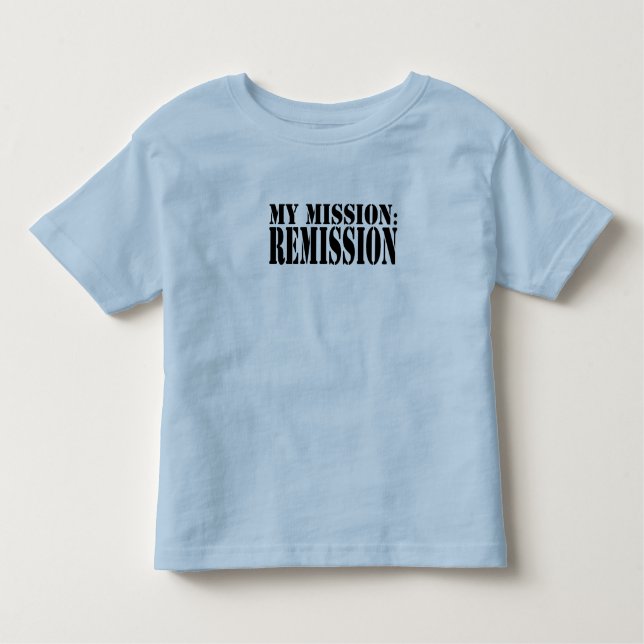 Camiseta Infantil MINHA MISSÃO: T-shirt da campainha de Todder da (Frente)
