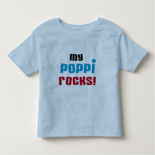 Camiseta Infantil Minha Poppi Rocks T-shirts e presentes