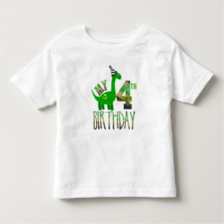 Camiseta Infantil Minha Quarta Festa de Jantar