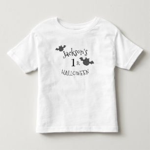 Camiseta Infantil Minha rua de Halloween Black & White Personalizada