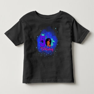 Camiseta Infantil Minha Sereia de 5º Aniversário