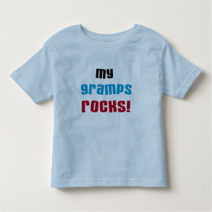 Camiseta Infantil Minha vovó Rocks T-shirts e presentes