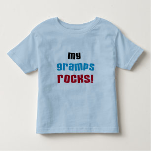 Camiseta Infantil Minha vovó Rocks T-shirts e presentes