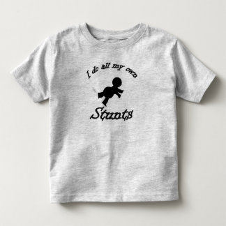 Camiseta Infantil minhas próprias acrobacias