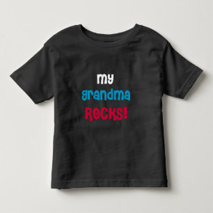 Camiseta Infantil Minhas rochas da avó