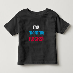 Camiseta Infantil Minhas Rochas da Mamãe