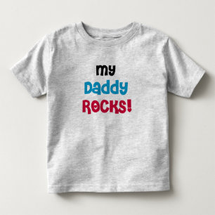 Camiseta Infantil Minhas rochas do pai