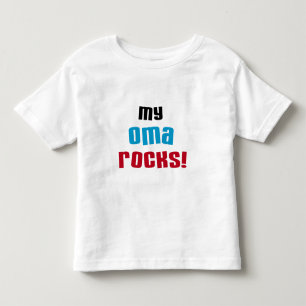 Camiseta Infantil Minhas T-shirts e presentes de Oma Rocks