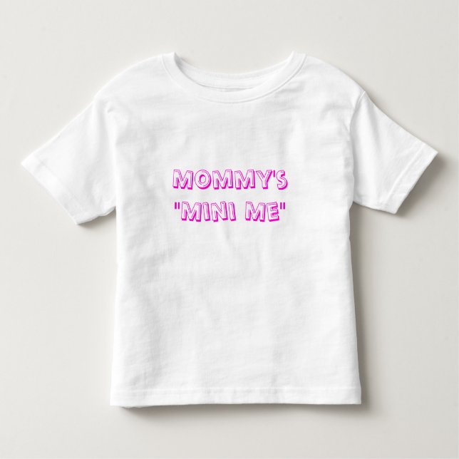 Camiseta Infantil Mini mamãe (Frente)