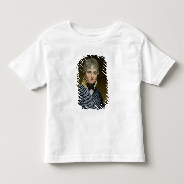 Camiseta Infantil Miniatura de William Howe de Lancey (d.1815), (Frente)