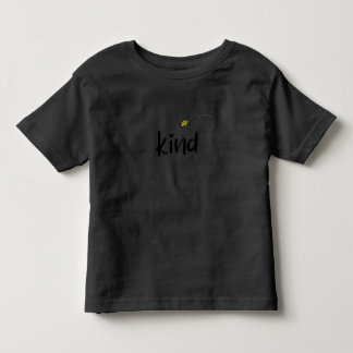 Camiseta Infantil Minimalist "kind" Graphic Tee - Black CottoT-Shirt
