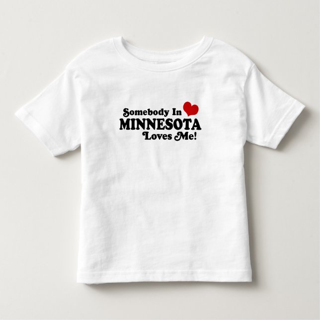 Camiseta Infantil Minnesota (Frente)