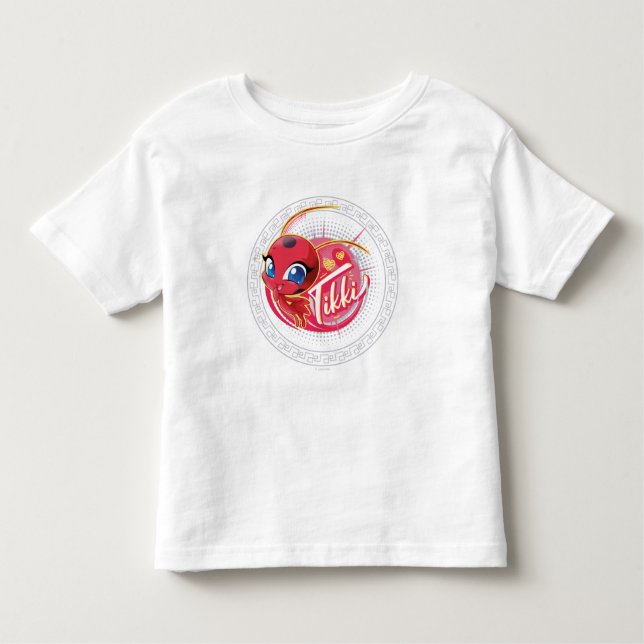 Camiseta Infantil Miraculous Kwami Tikki (Frente)