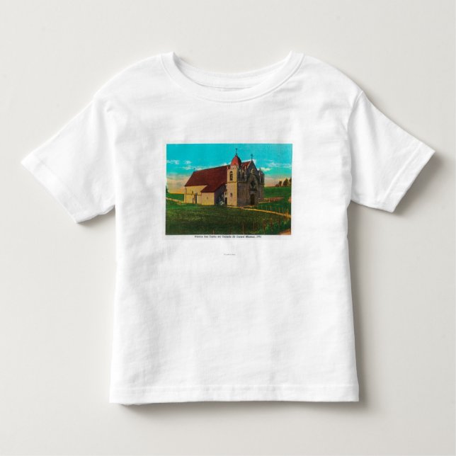 Camiseta Infantil Missão San Carlos Del CarmeloCarmel, CA (Frente)