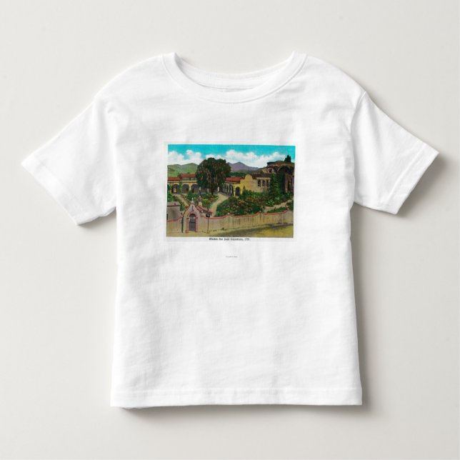 Camiseta Infantil Missão San Juan Capistrano (Frente)