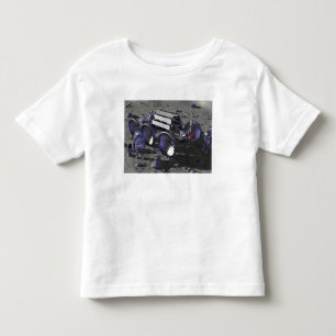 Camiseta Infantil Missões futuras 10 da exploração do espaço
