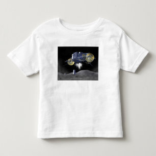 Camiseta Infantil Missões futuras 4 da exploração do espaço