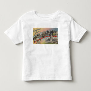 Camiseta Infantil Missouri (capital de estado/flor)