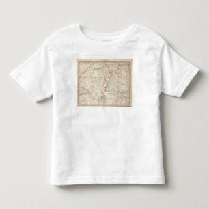 Camiseta Infantil Missouri, mal, KY, Tenn, Alá, senhorita, arca