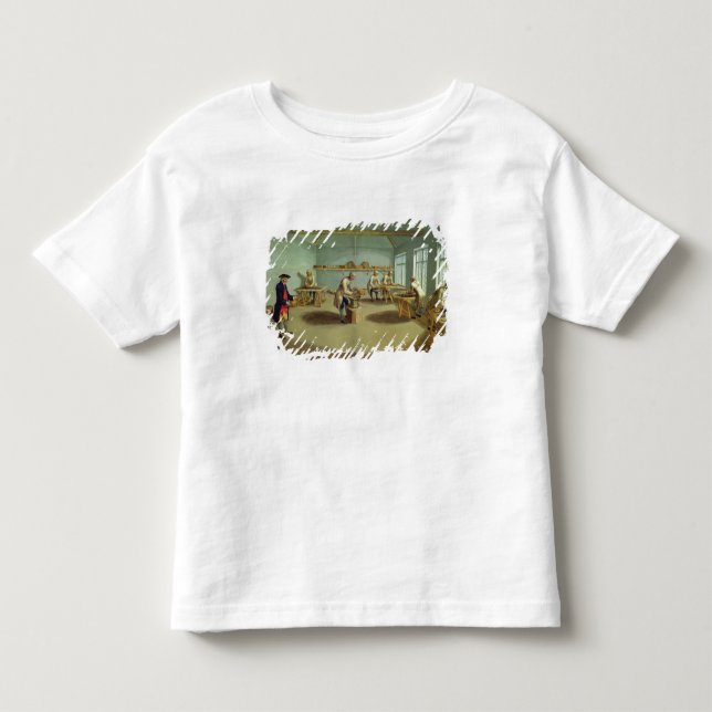 Camiseta Infantil Misturando o pó (Frente)