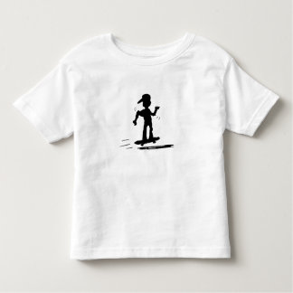 Camiseta Infantil Miúdo do patinador - nd