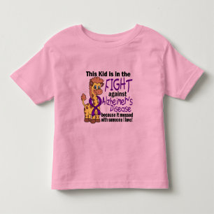 Camiseta Infantil Miúdo na luta contra a doença de Alzheimer