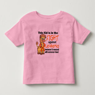 Camiseta Infantil Miúdo na luta contra a leucemia