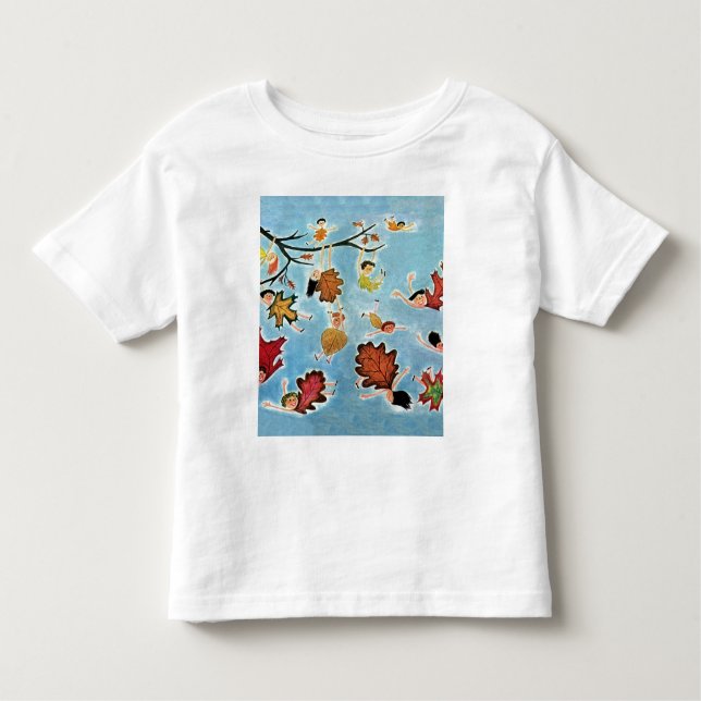 Camiseta Infantil Miúdos da folha (Frente)