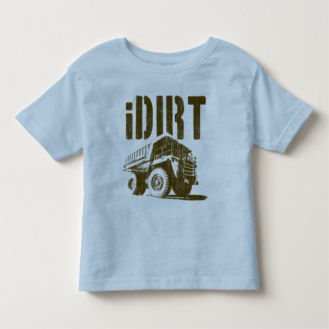 Camiseta Infantil Miúdos de luxe - iDIRT (Frente)