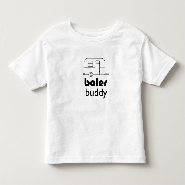 Camiseta Infantil Miúdos do t-shirt de Boler (Frente)